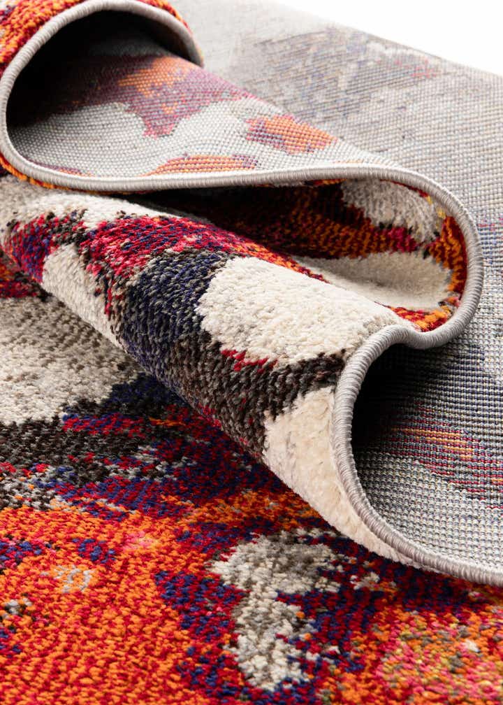 5' 3 x 7' 10 Washable Haerfest Oval Rug