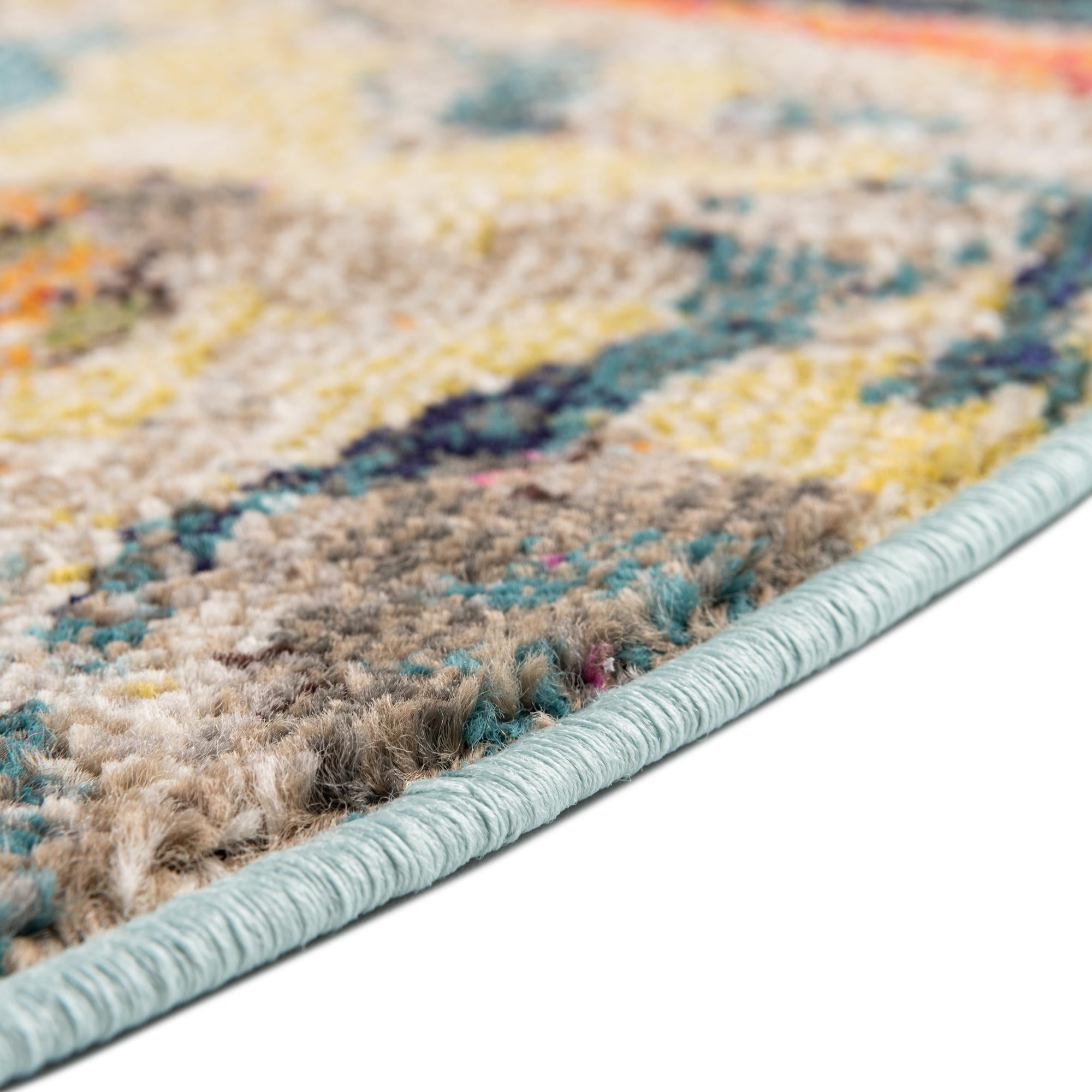 6' 1 x 9' Washable Haerfest Oval Rug
