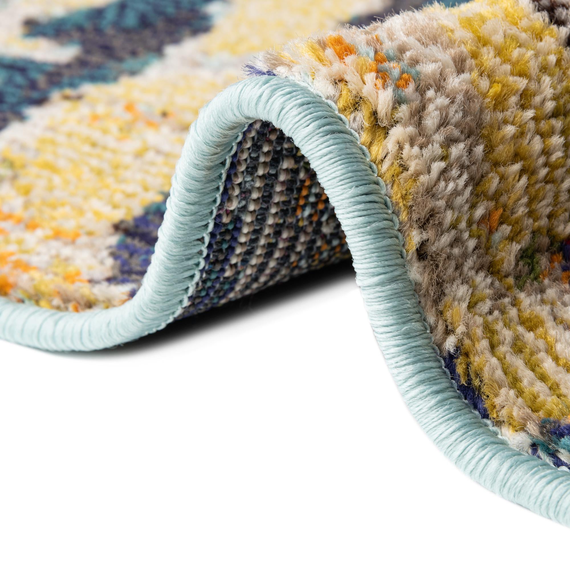 6' 1 x 9' Washable Haerfest Oval Rug