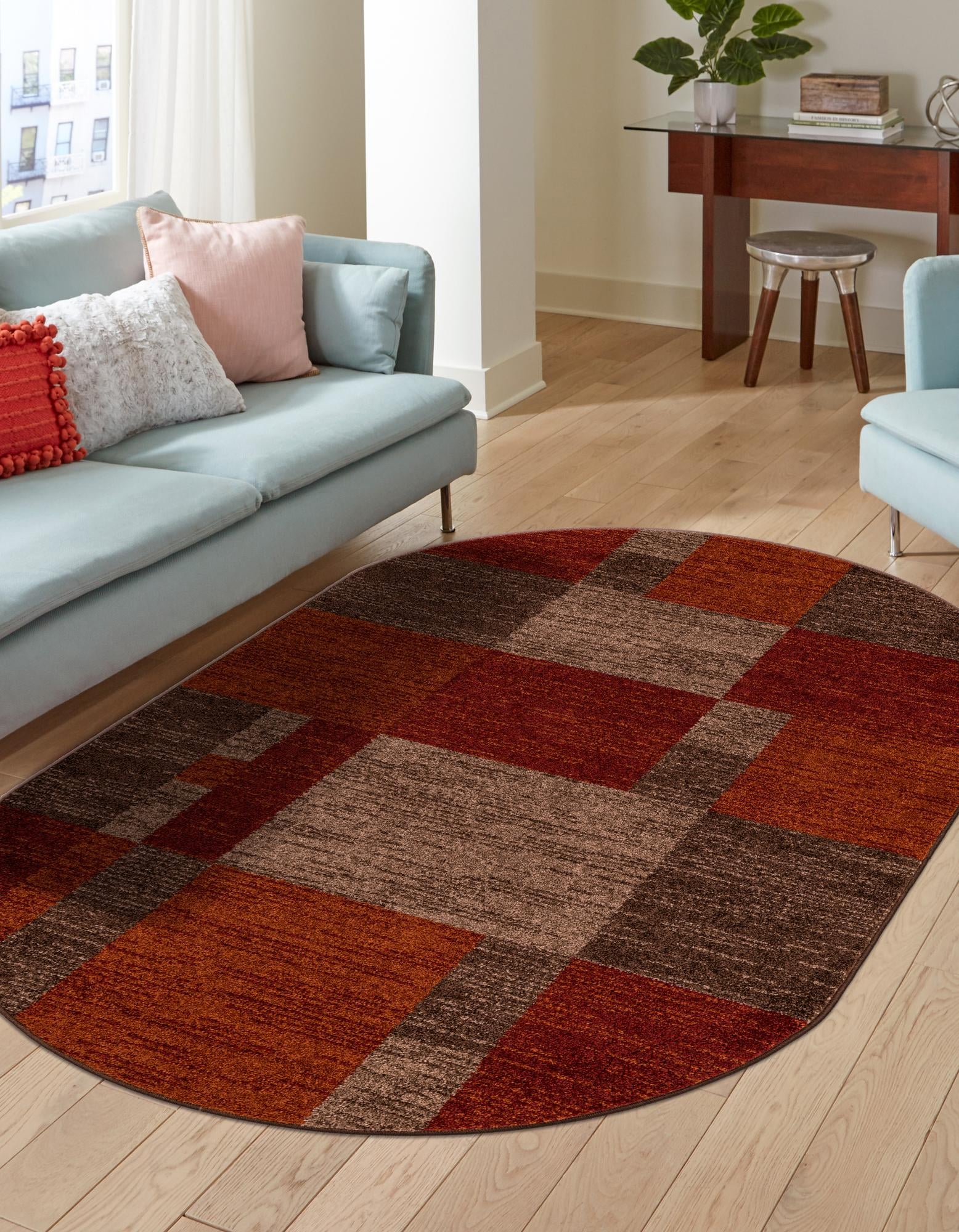 4' 1 x 6' 1 Harvest Oval Rug