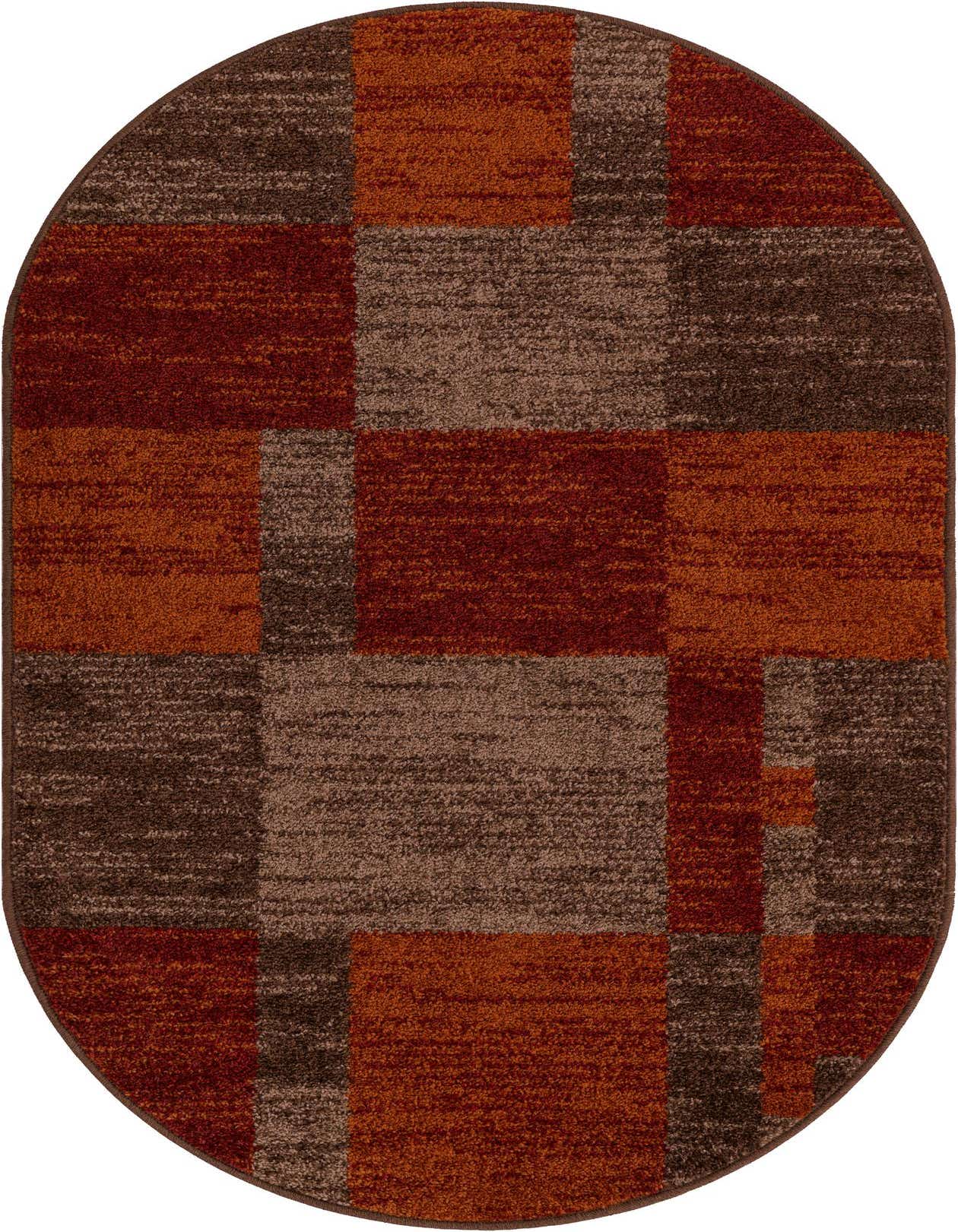3' x 5' 3 Harvest Oval Rug
