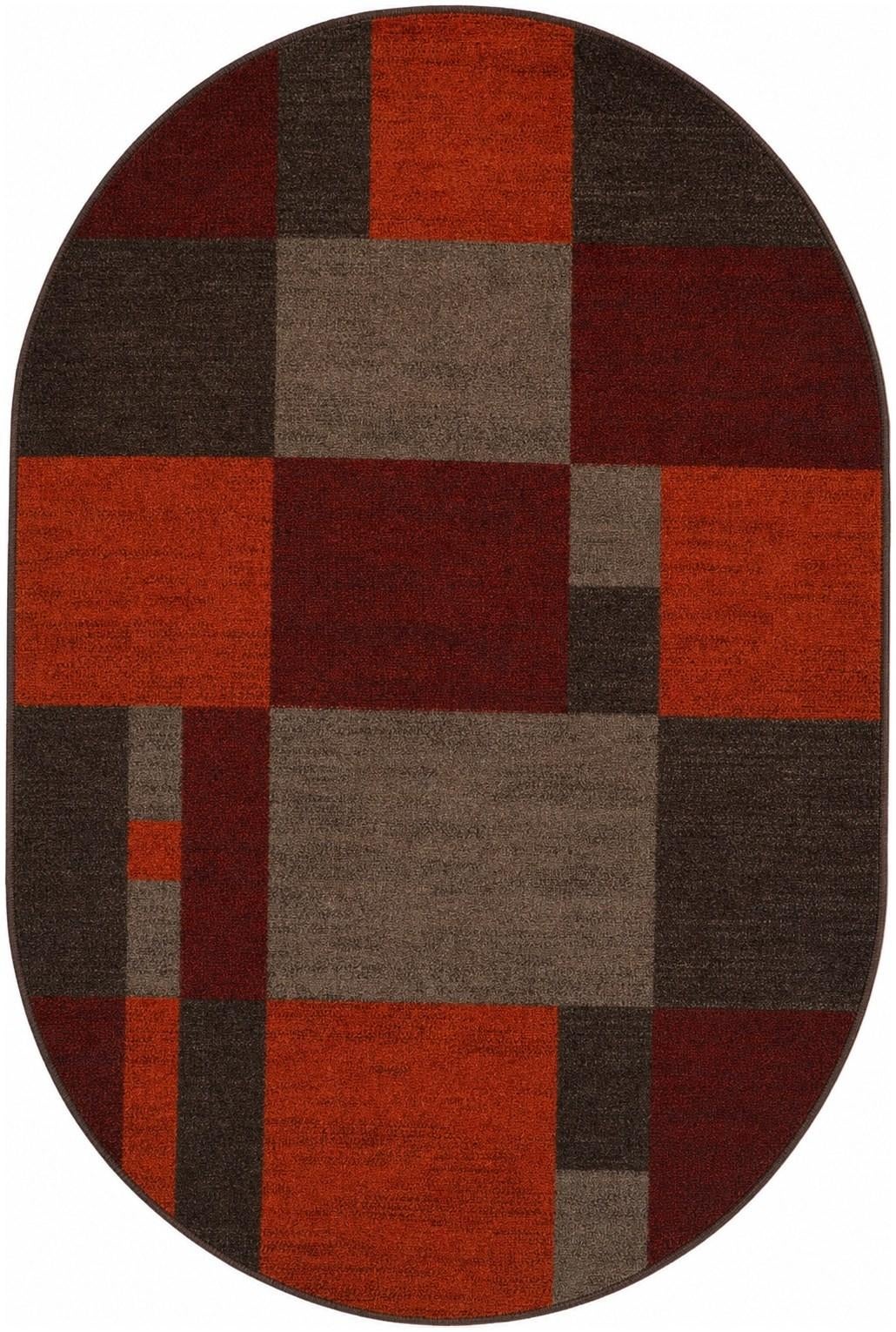 4' 1 x 6' 1 Harvest Oval Rug