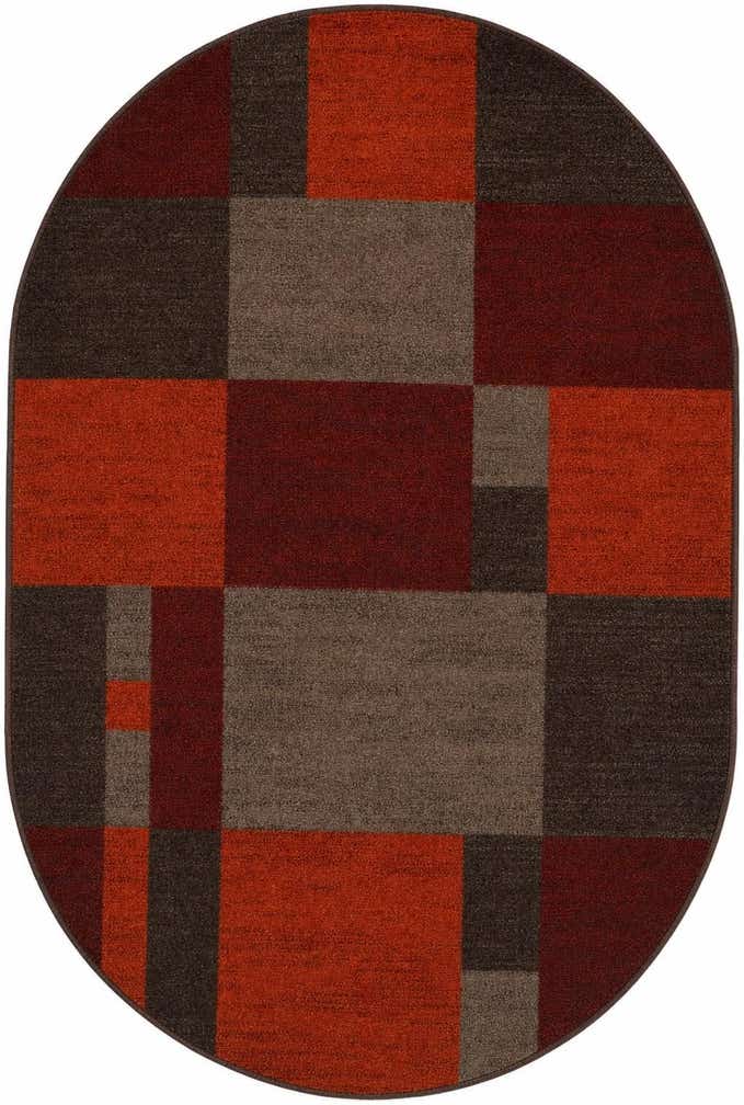 4' 1 x 6' 1 Harvest Oval Rug