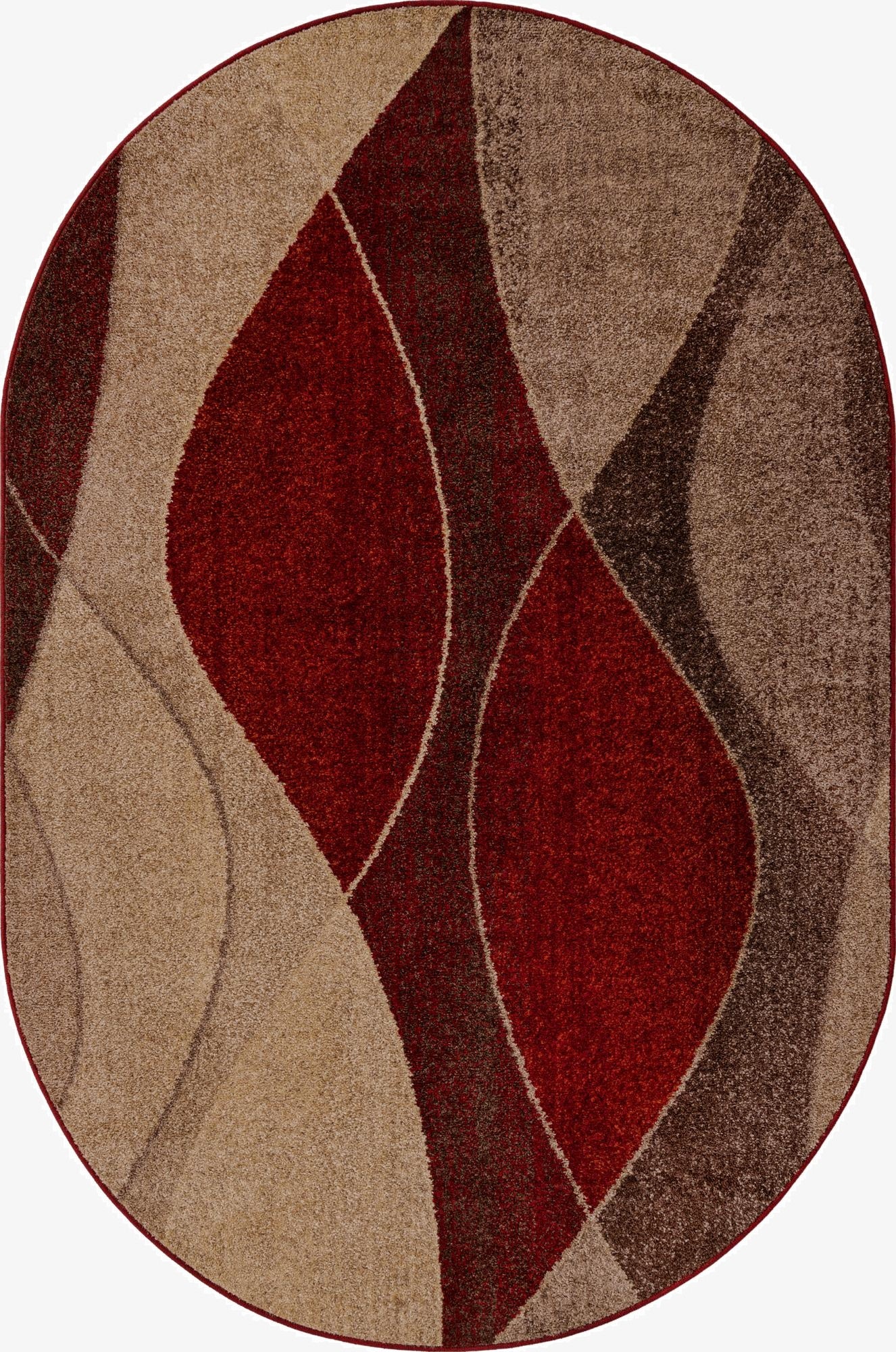 5' 3 x 8' Harvest Oval Rug