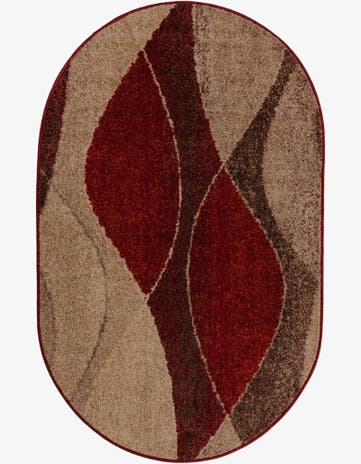 3' x 5' 3 Harvest Oval Rug