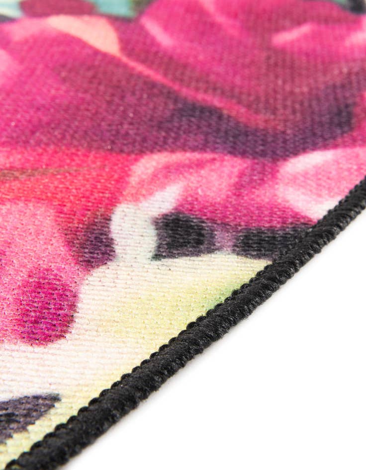 Detail image of 2' x 3' 1  Washable Jill Zarin Caribbean Indoor / Outdoor Oval Rug