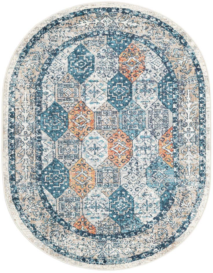 Detail image of 4' x 6' Lola Oval Rug