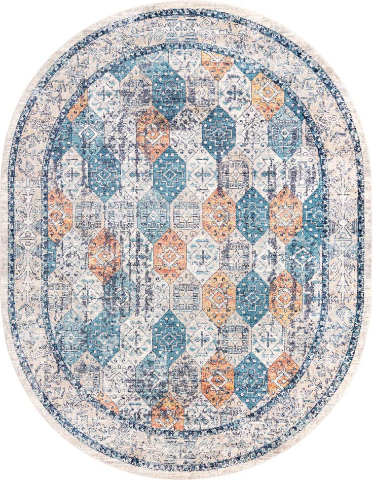 Detail image of 7' 10 x 10' 2 Lola Oval Rug