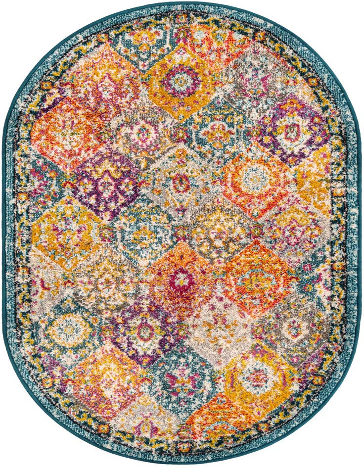 Detail image of 3' x 5' 3 Madeline Oval Rug