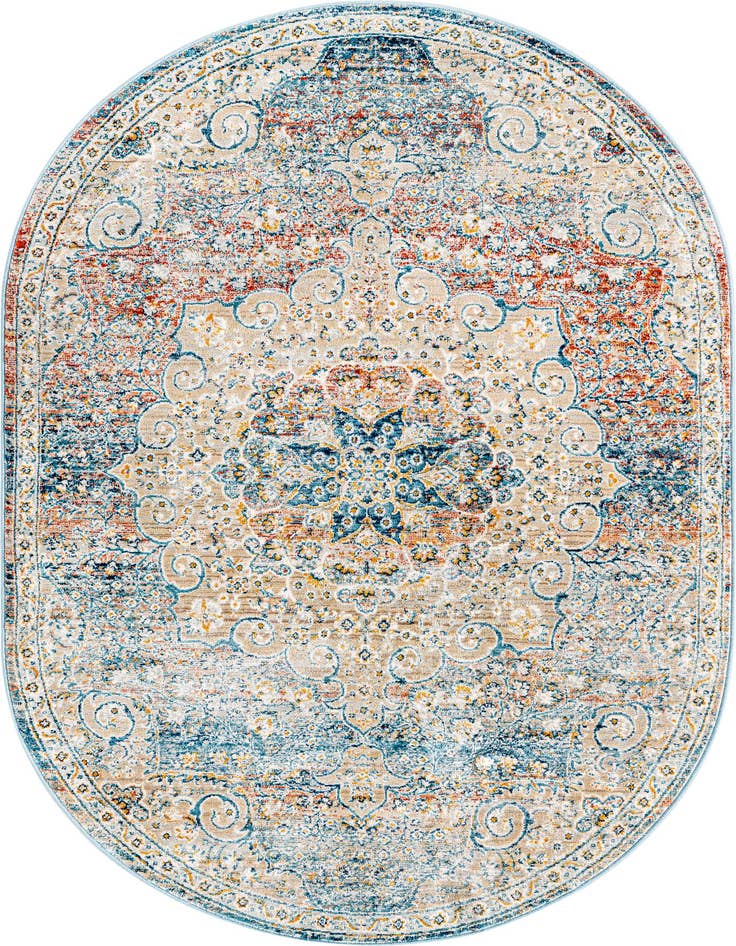 Detail image of 4' x 6' Newport Oval Rug