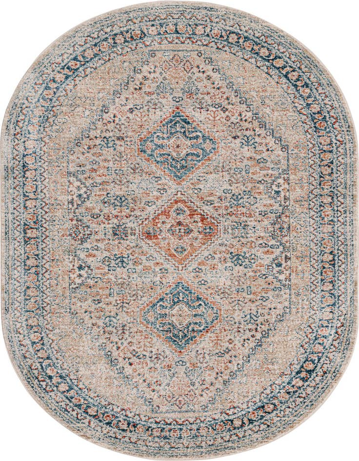 Detail image of 4' x 6' Newport Oval Rug