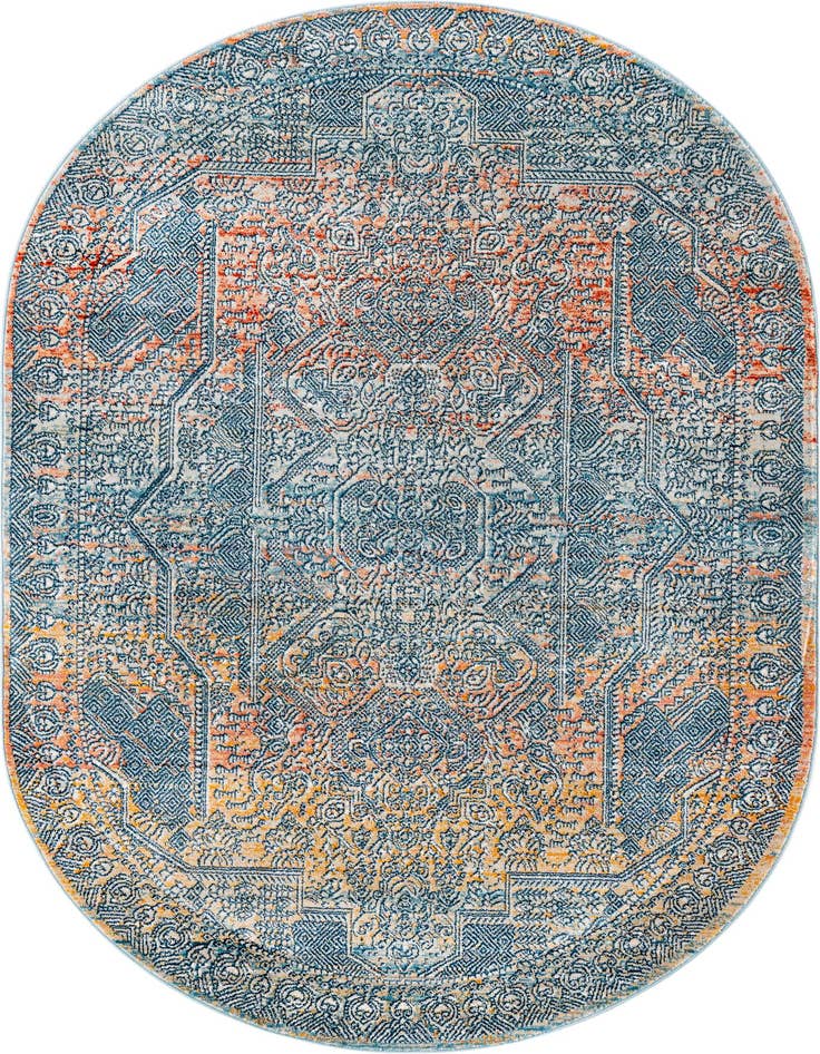 Detail image of 4' x 6' Newport Oval Rug