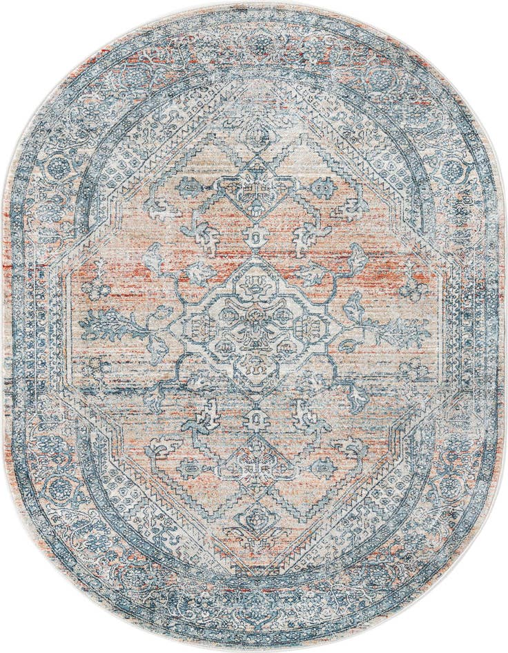 Detail image of 4' x 6' Newport Oval Rug