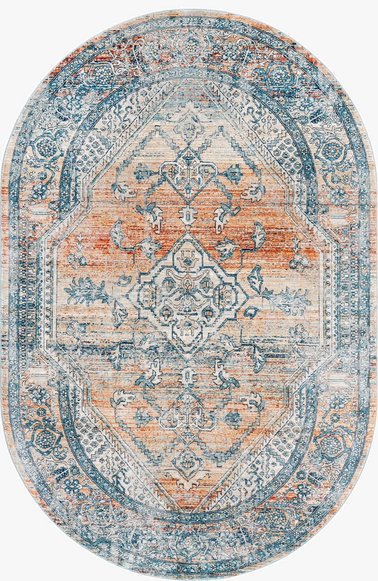 5' 3 x 8' Newport Oval Rug