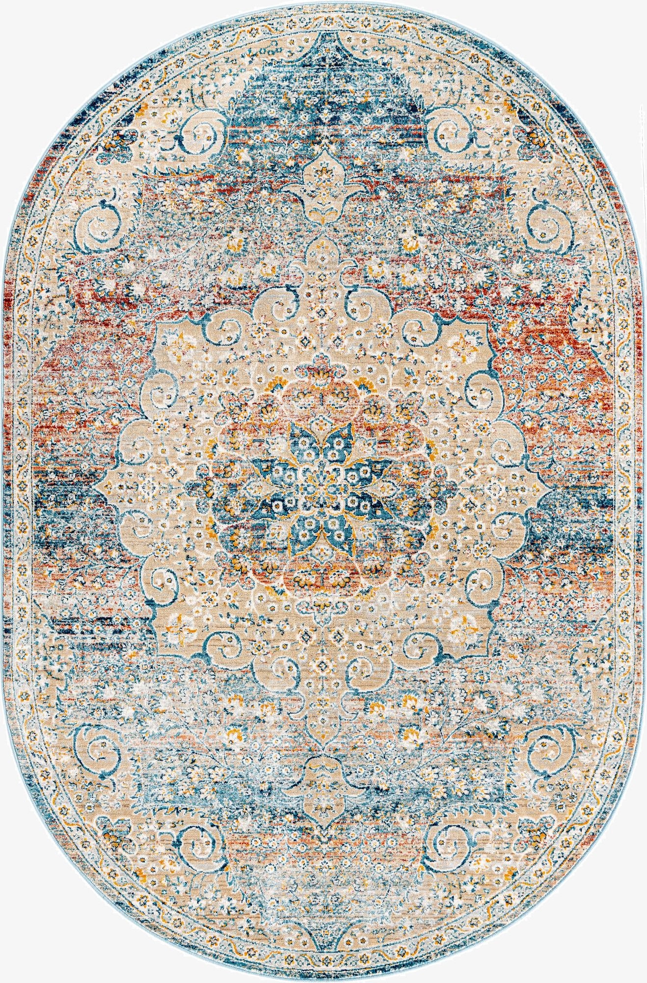 Primary image 5' 3 x 8' Newport Oval Rug