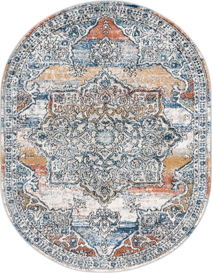 Detail image of 4' x 6' Nyla Oval Rug