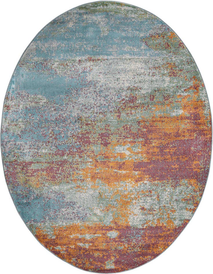 Detail image of 8' 2 x 10' Paragon Oval Rug