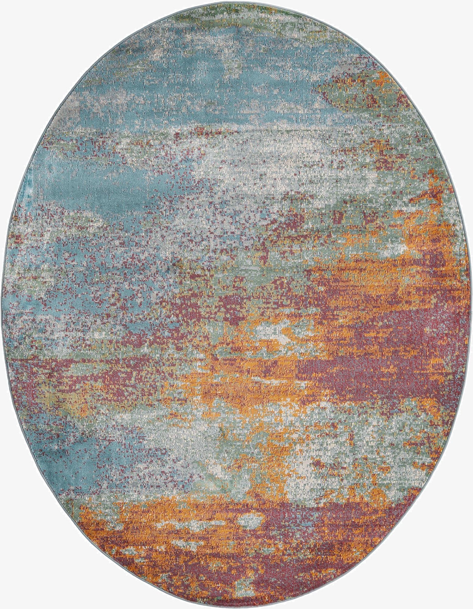 Primary image 8' 2 x 10' Paragon Oval Rug