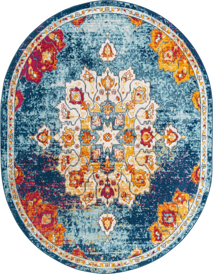 Detail image of 7' 10 x 10' Parker Oval Rug