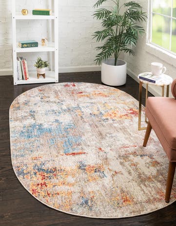 8' x 10' Prism Oval Rug
