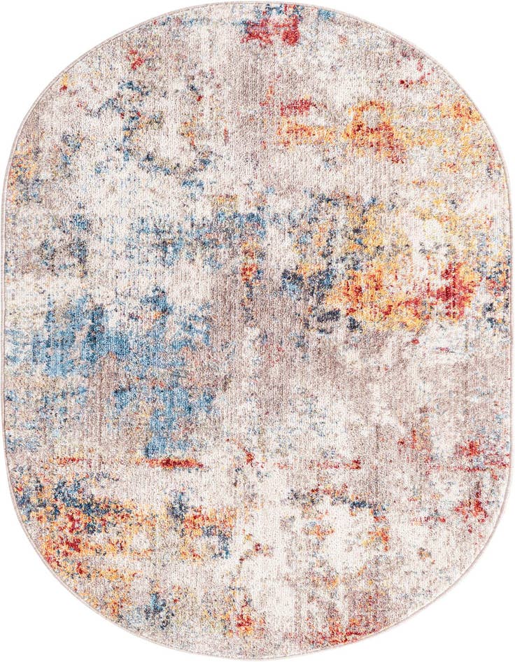 Detail image of 3' 3 x 5' 3 Prism Oval Rug