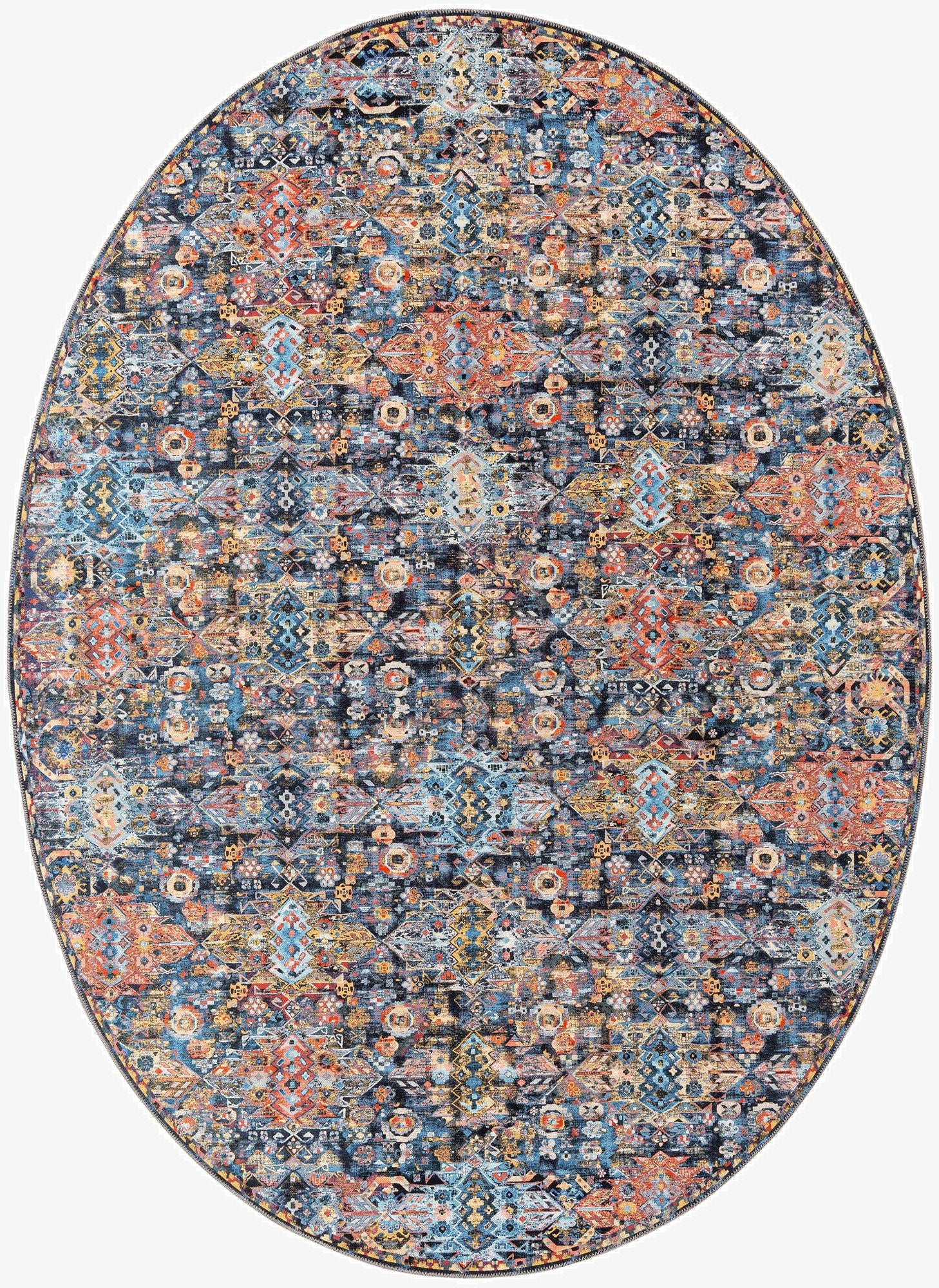 7' 7 x 10' 6 Timeless Oval Rug