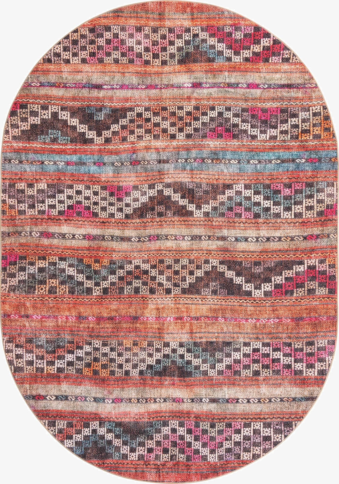 7' 6 x 10' 6 Timeless Oval Rug