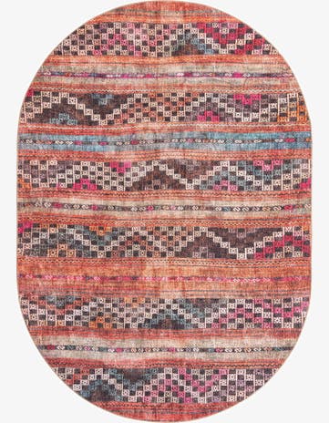 7' 6 x 10' 6 Timeless Oval Rug