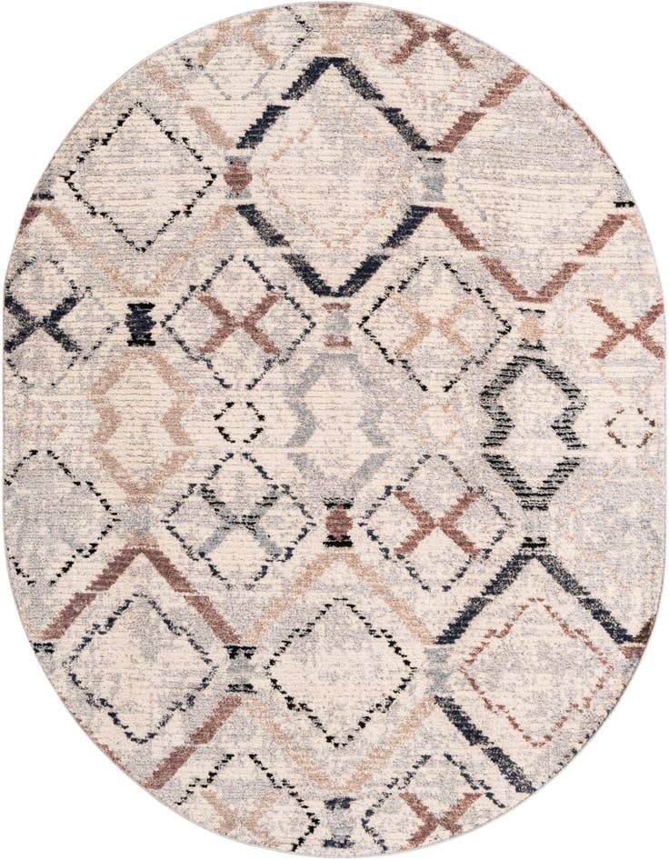 Detail image of 8' x 10' Tucson Oval Rug