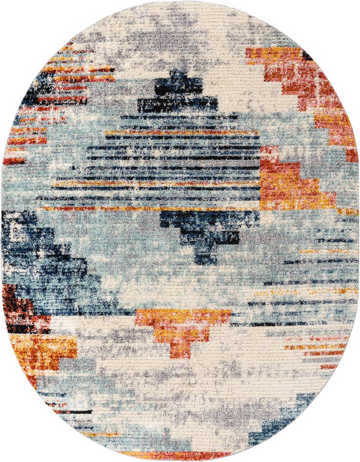 Detail image of 8' x 10' Tucson Oval Rug