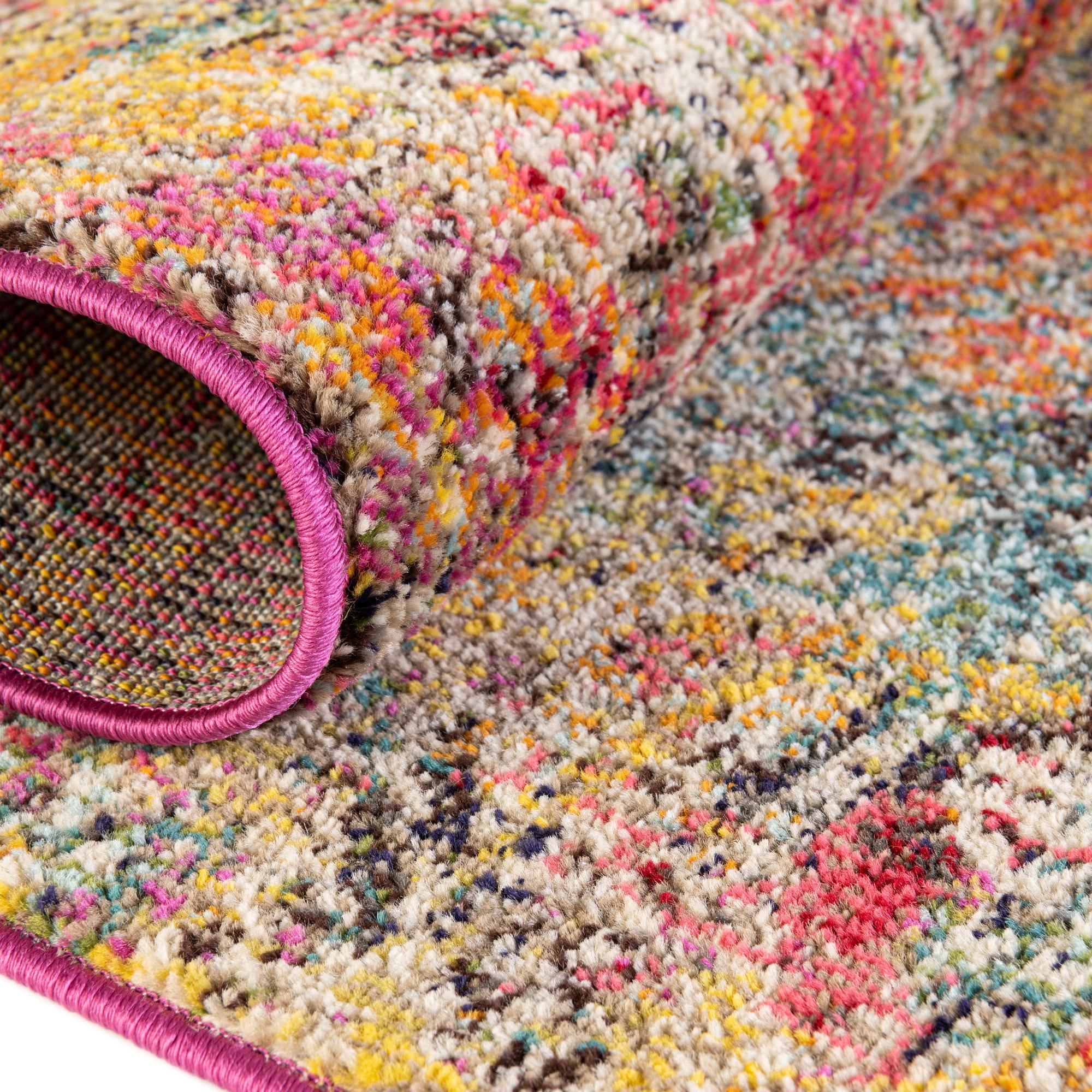 7' 10 x 10' Washable Vivid Oval Rug
