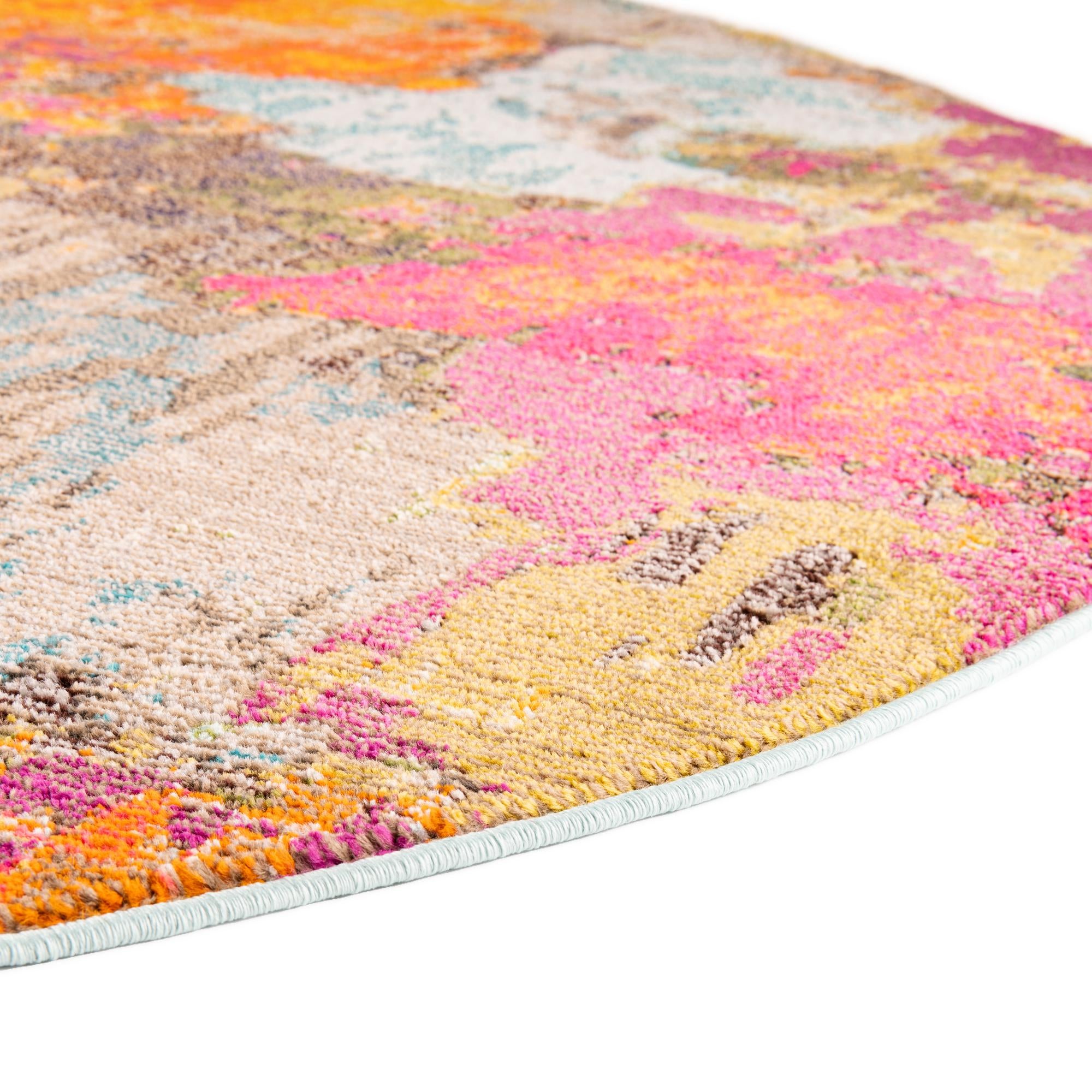 7' 10 x 10' Washable Vivid Oval Rug