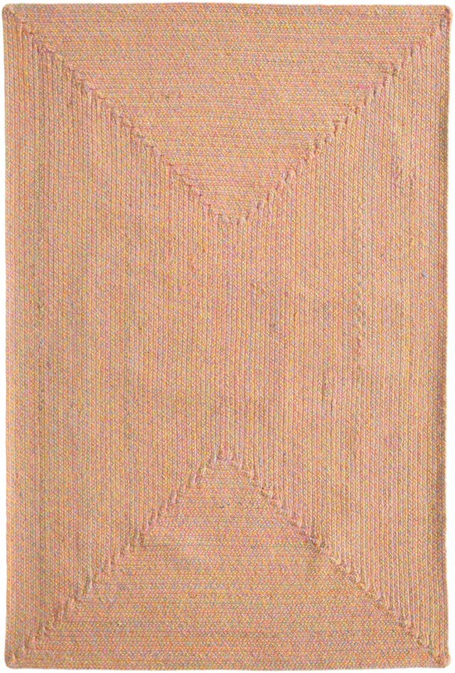 Detail image of 4' 1 x 6' 1 Hand Braided Eco Verse Washable Indoor / Outdoor Rug