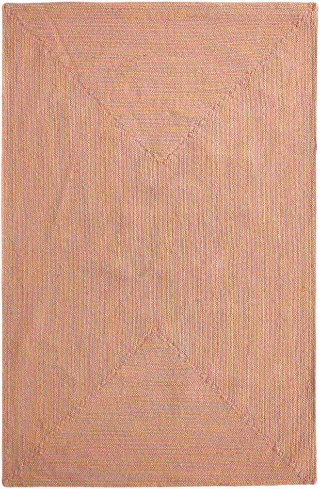 5' 3 x 8' Hand Braided Eco Verse Washable Indoor / Outdoor Rug