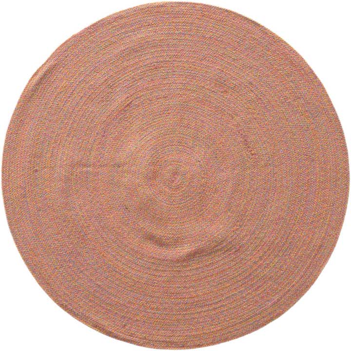 160cm x 160cm Hand Braided Eco Verse Washable Indoor / Outdoor Round Rug