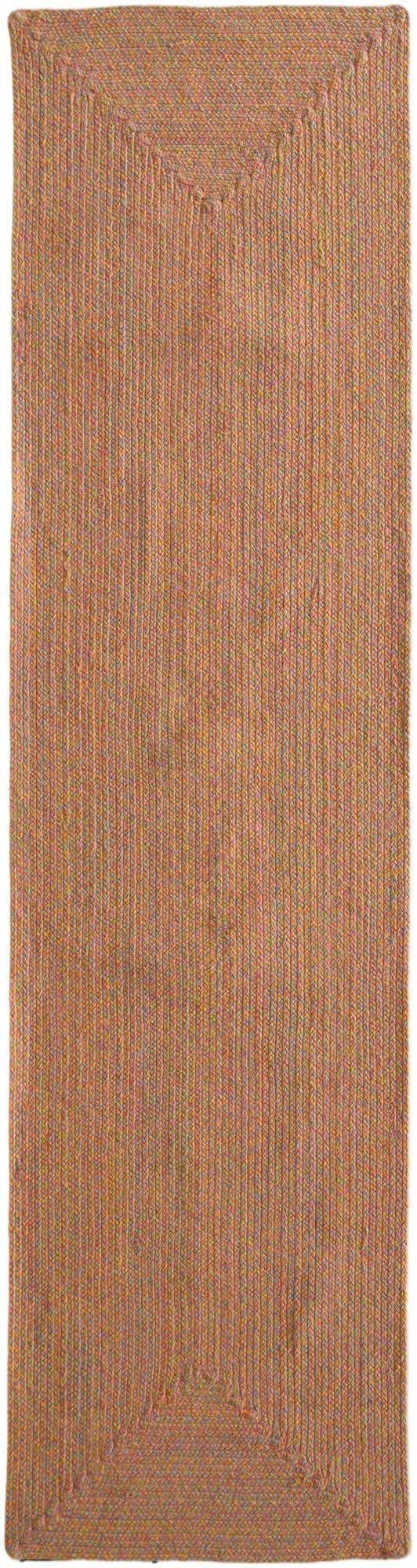 2' 7 x 10' Hand Braided Eco Verse Washable Indoor / Outdoor Runner Rug