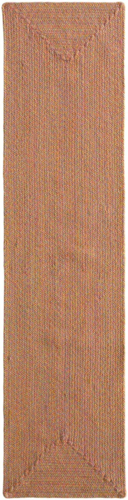 2' x 8' Hand Braided Eco Verse Washable Indoor / Outdoor Runner Rug