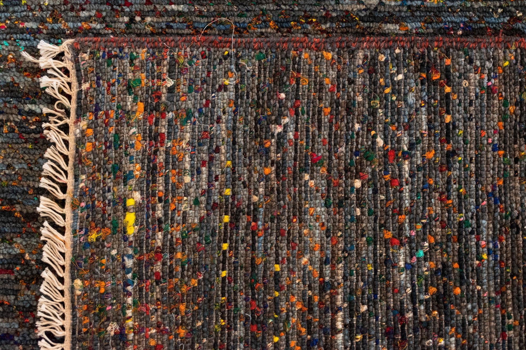 6' 7 x 10' Agra Wool Rug
