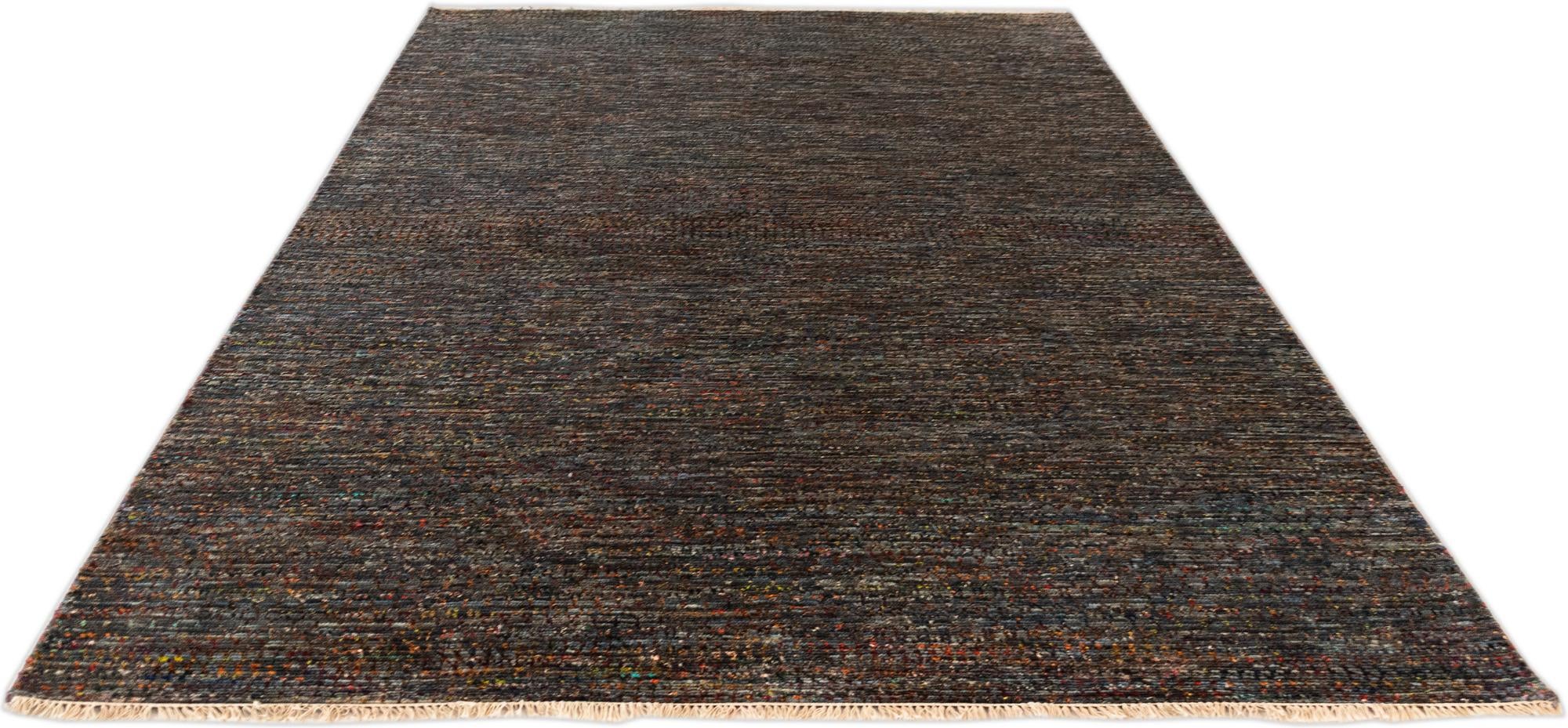 6' 7 x 10' Agra Wool Rug