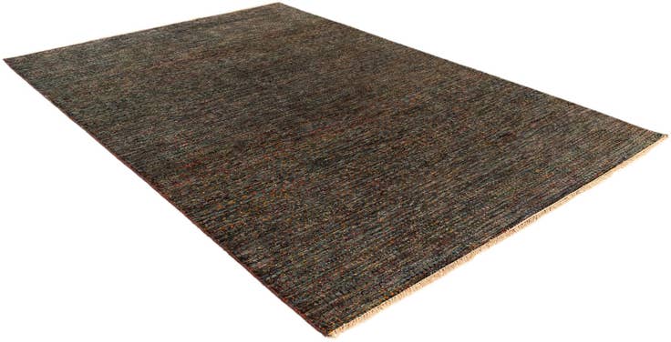 Detail image of 6' 7 x 9' 10 Agra Wool Rug