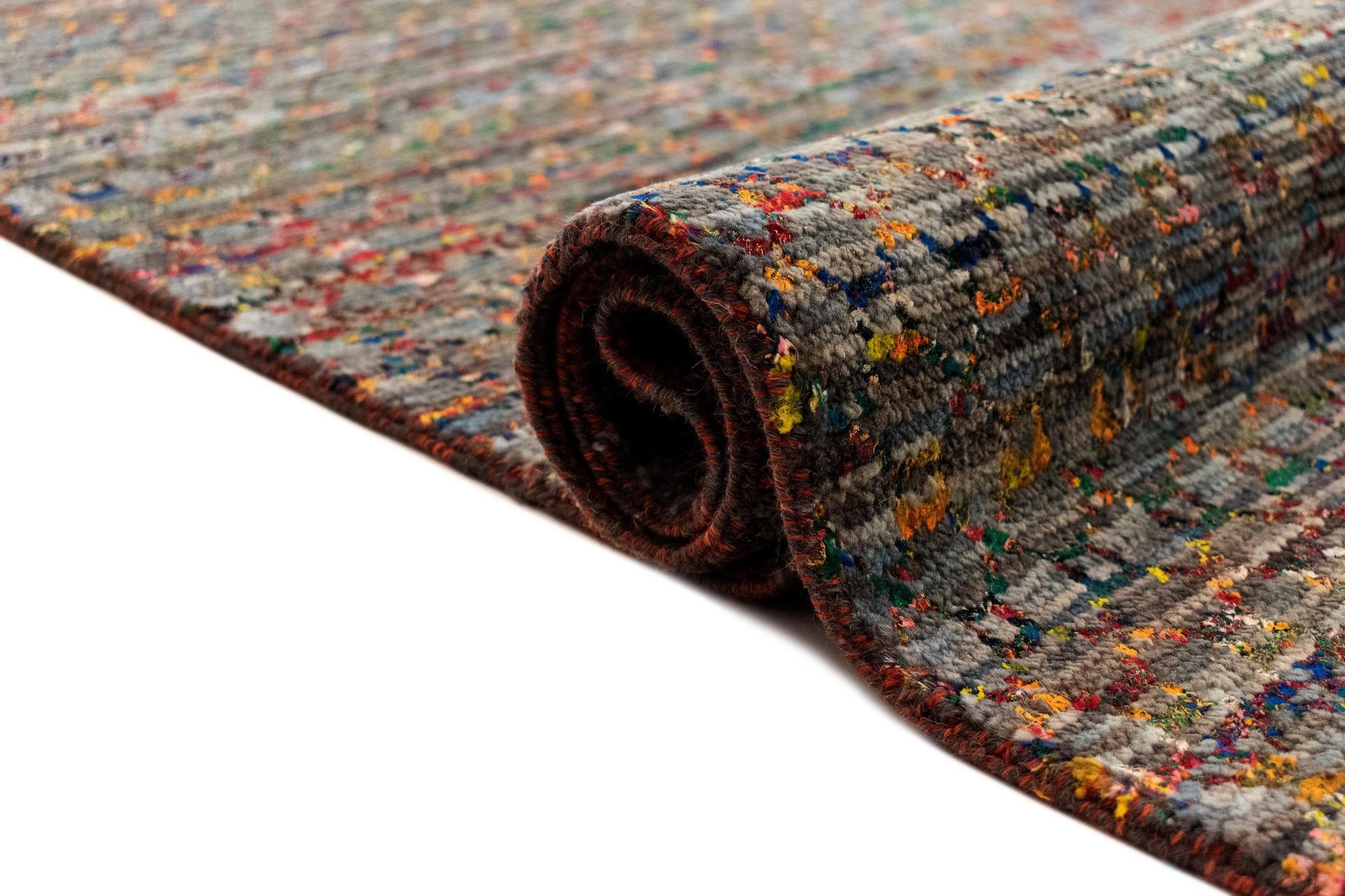 6' 7 x 9' 10 Agra Wool Rug