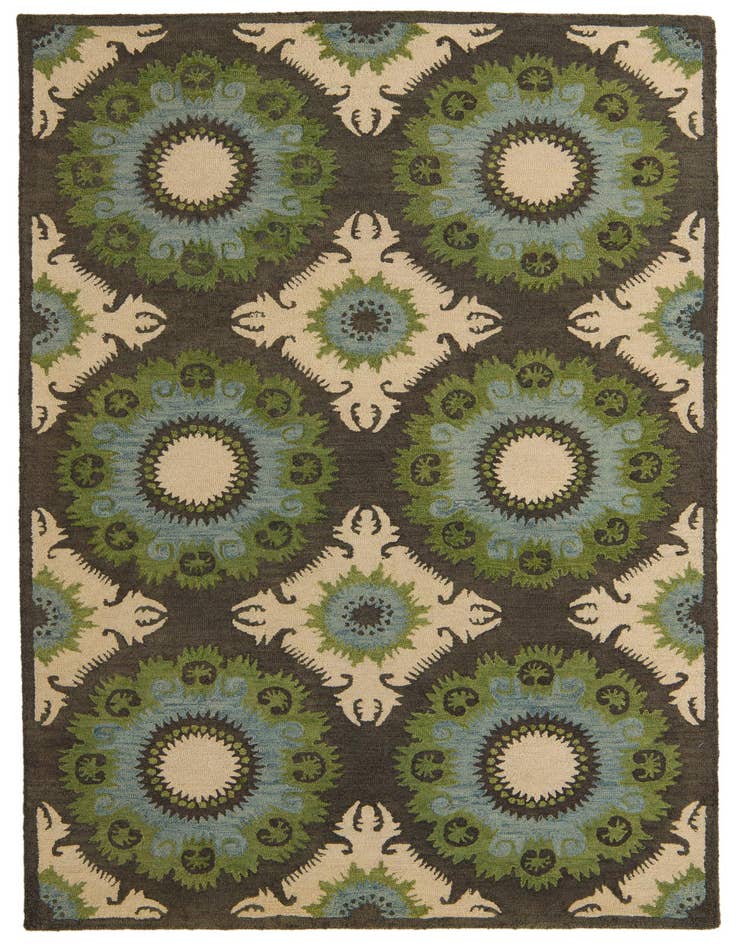 Detail image of 5' 1 x 8' Agra Rug