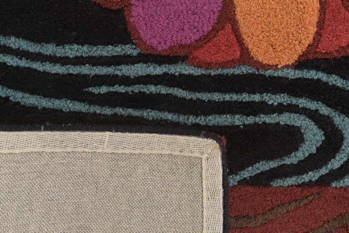 5' x 7' 5 Agra Wool Rug