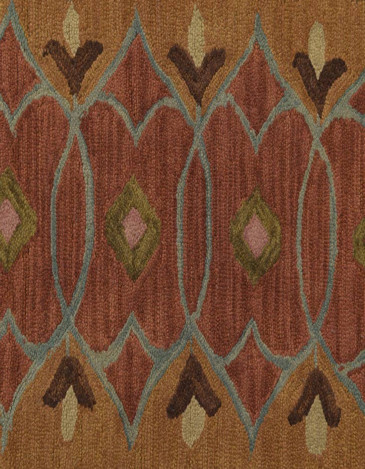 Detail image of 5' x 8' Agra Wool Rug