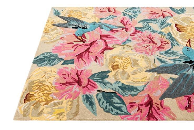 Detail image of 5' x 8' Agra Rug