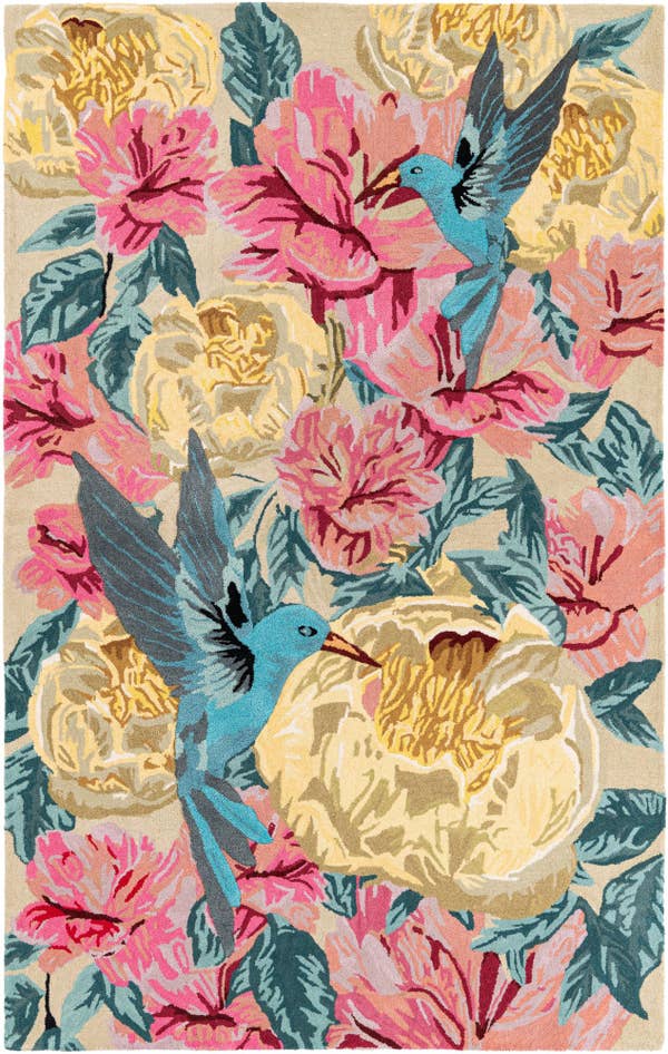 Detail image of 5' x 8' Agra Rug