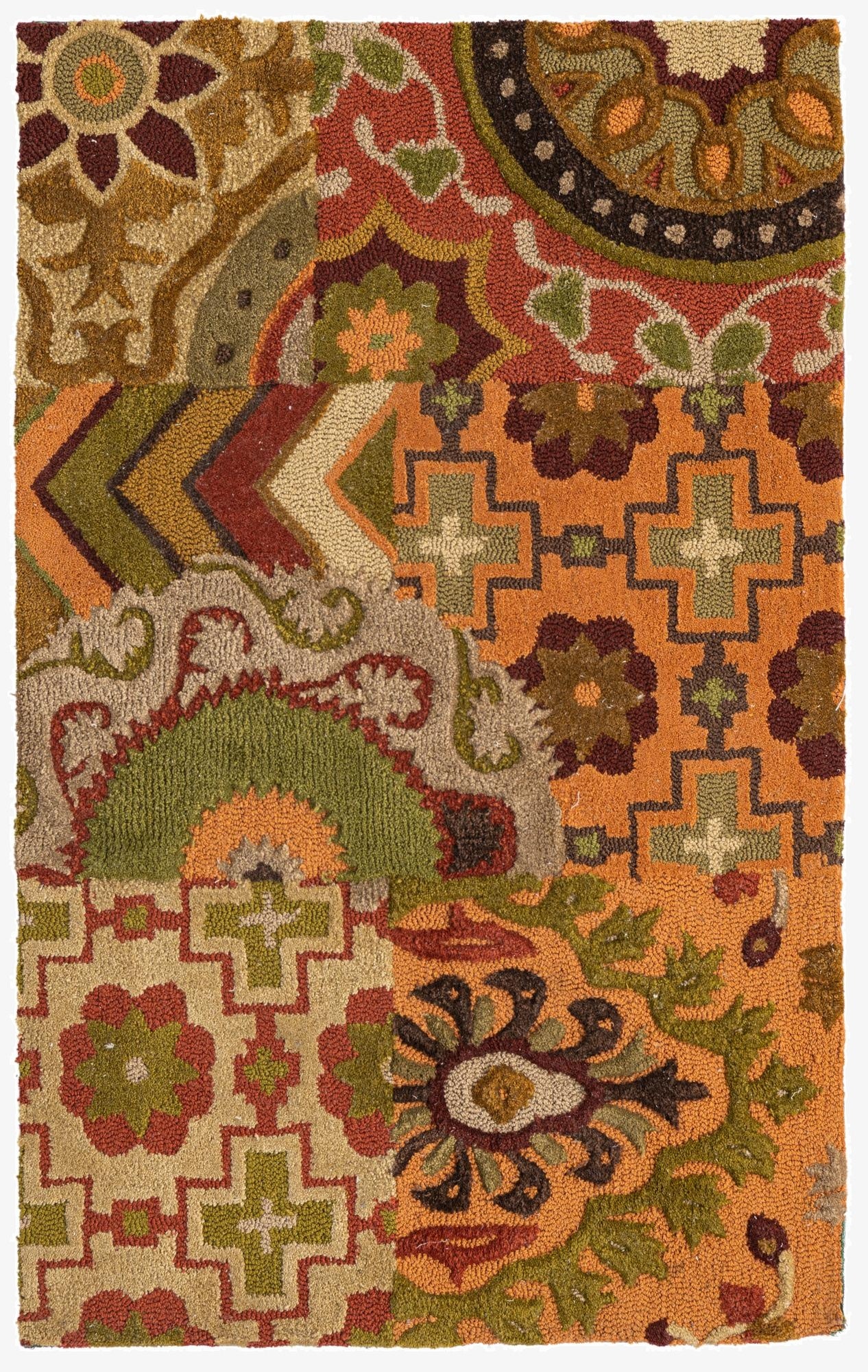 3' 3 x 5' 1 Agra Rug