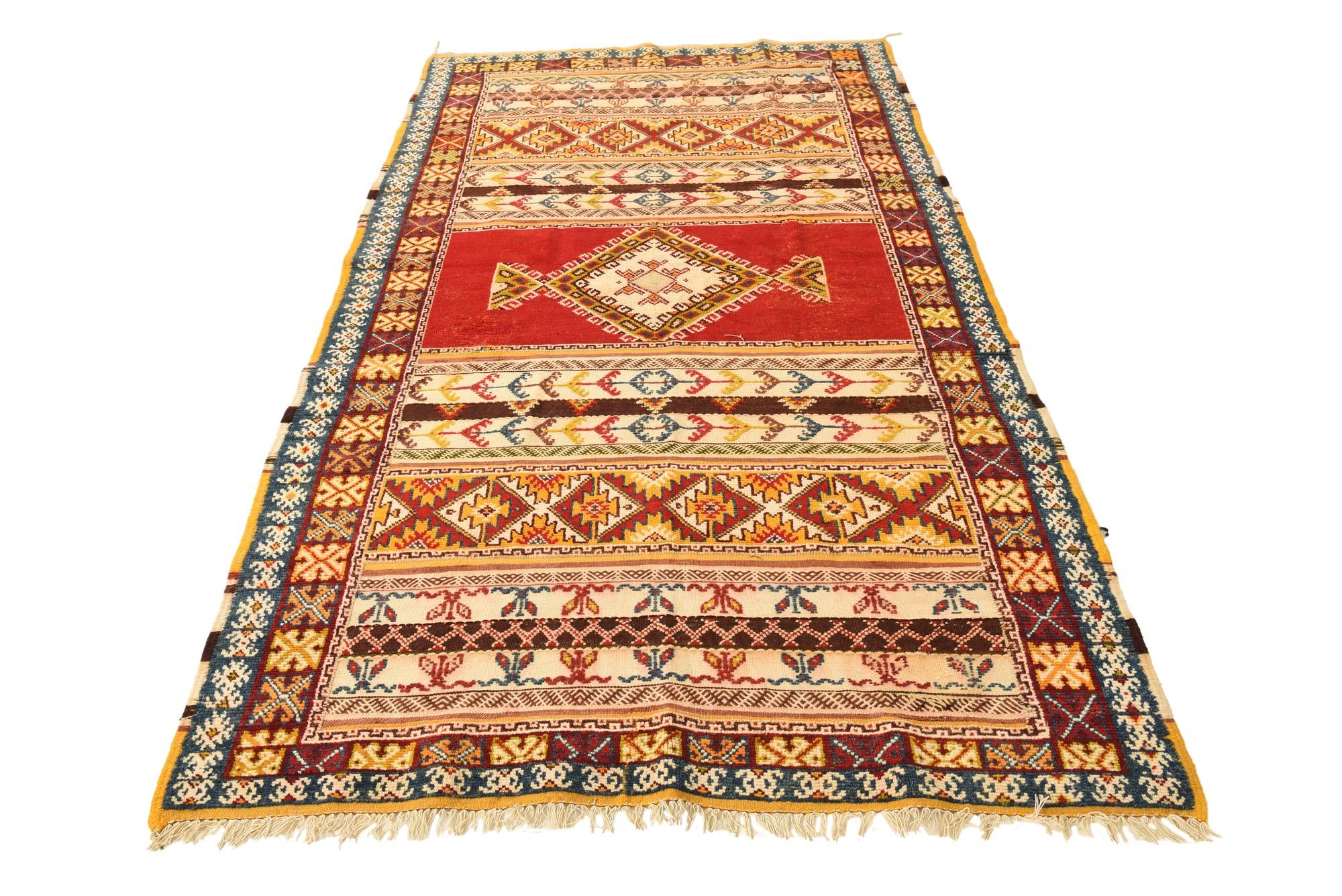 4' 10 x 8' 6 Hand Knotted Anatolian Wool Rug
