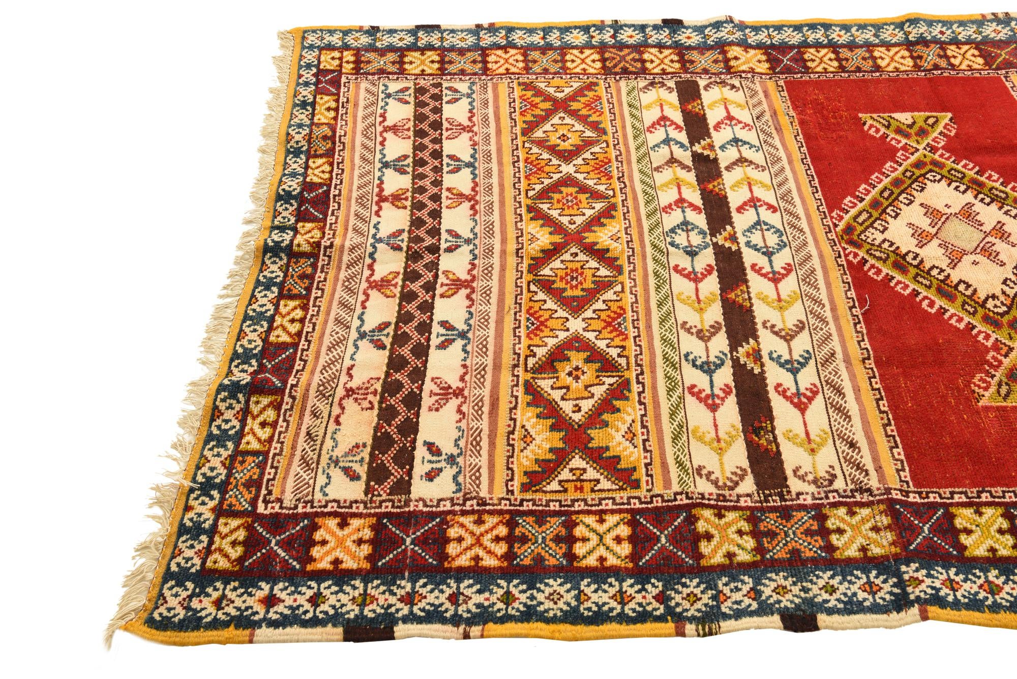 4' 10 x 8' 6 Hand Knotted Anatolian Wool Rug