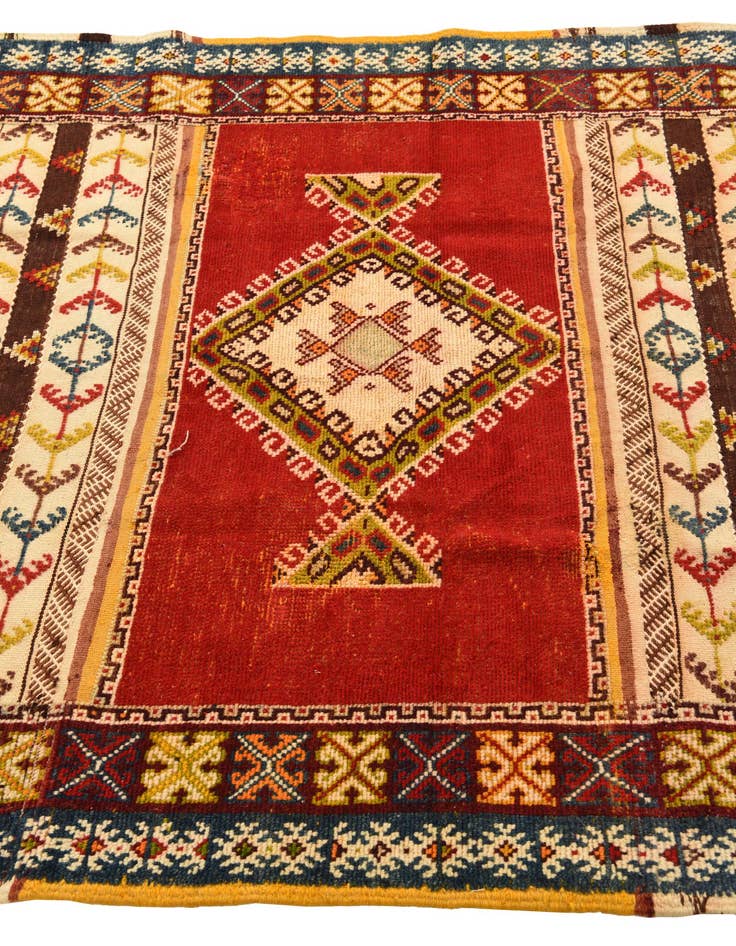 Detail image of 4' 10 x 8' 6  Hand Knotted Anatolian Wool Rug